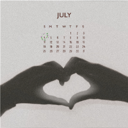 juli july love handlove uwu kalender calender freetoedit srcjulycalendar2021 julycalendar2021