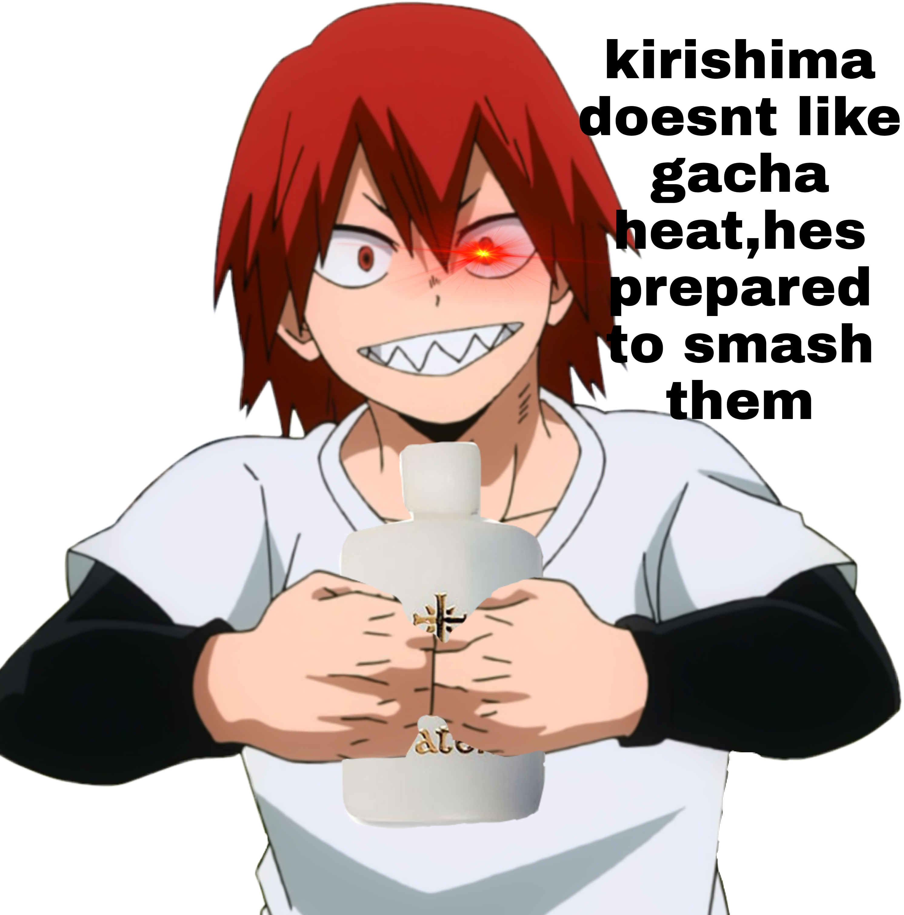 kirishima freetoedit #kirishima hates sticker by @16k_bxnny
