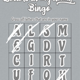 freetoedit myname ashley bingo