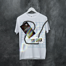 original error black t-shirt desafio freetoedit t ircdesignthetee2021 designthetee2021