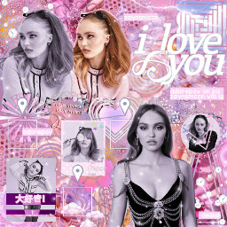 freetoedit lily lilyrosedepp johnnydepp collage aesthetic pink whi shapeedit complexedit overlay complexoverlay shapeoverlay 1