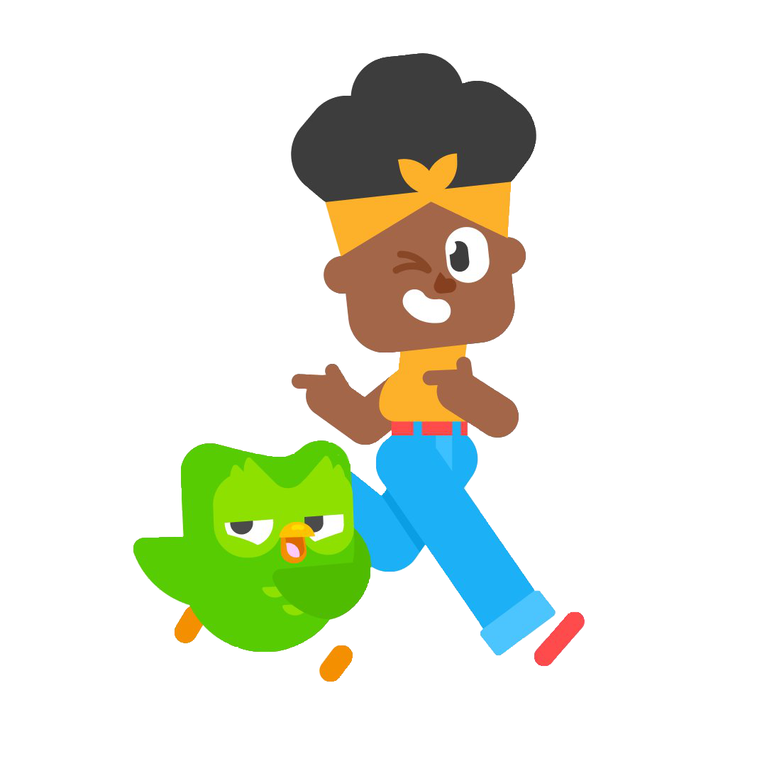 duolingo duolingocharacter doulingo sticker by @kiraruby709
