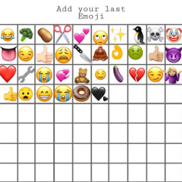 emoji_list emoji list freetoedit