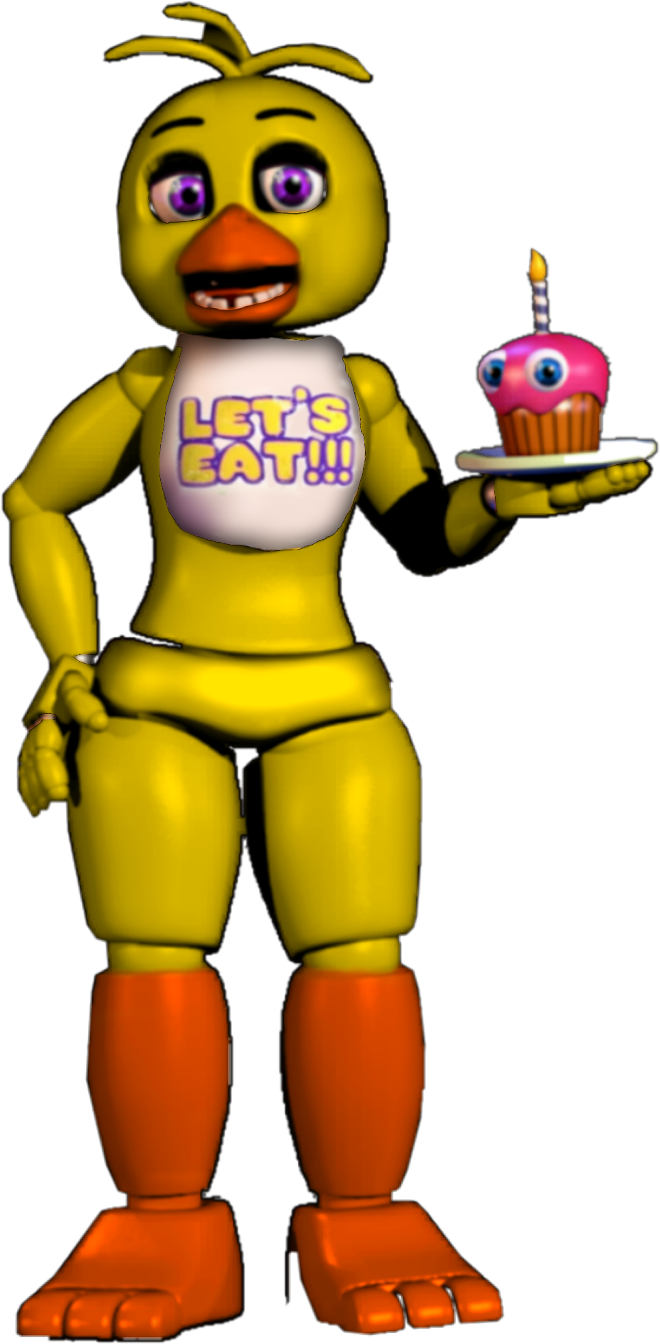 Freetoedit Chica Chicafnaf Fnaf Sticker By Godzillagames | Sexiz Pix