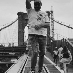 freetoedit remixit city nyc brooklyn bridge photography people