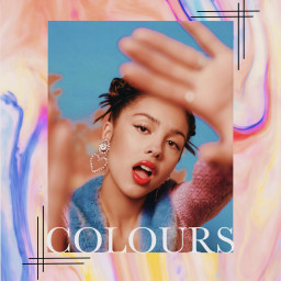 heypicsart makeawesome replay colours art paint colourful portrait people girl glam makeup mrssge watercolor share remix freetoedit