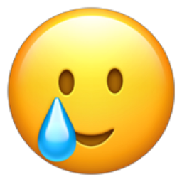 emoji emojiiphone iphone smile happy allemoji ios aesthetic laughings a smiling tear