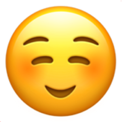 emoji emojiiphone iphone smile happy allemoji ios aesthetic a shy blush freetoedit