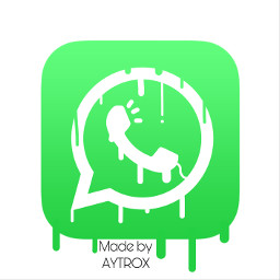 watshapp aytrox logo logopainting logodesign logodesigners freetoedit remix