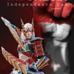 freetoedit indonesia independenceday