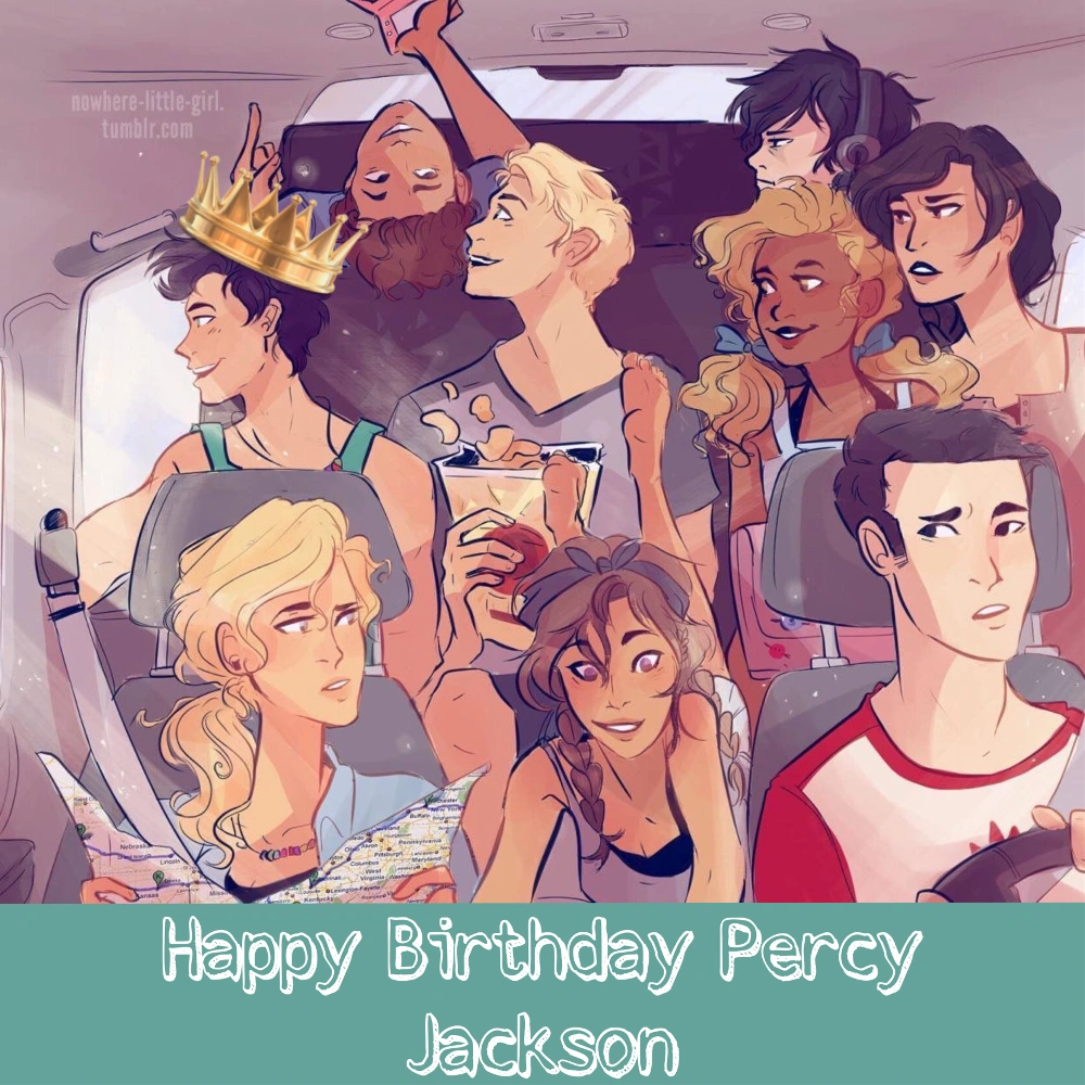 Happy birthday Percy Jackson
