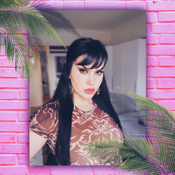 freetoedit replay replayit readymade pink pinkbg shadow shadoweffect quickandeasy green palmleaves sahedits changebackground lovepicsart effects tryit tryitout changeyourpic photography selfpic selfportrait picsarteffects quickedit editedbyme