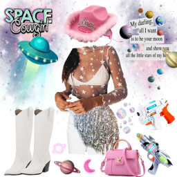 halloween costume 1 cute alien space cowgirl costumes instagram aesthetic galaxy aesthetics ootd outfit clothes fashion cosplay freetoedit