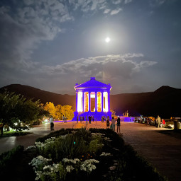 freetoedit armenia garni night lights nofilter moon colorful