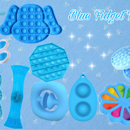 freetoedit fidgetstoys bluesky bluepopit blue