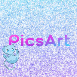 pokemon picsart mew shiny shinymew sparkle cute edit freetoedit