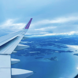 airplane freetoedit travel plane norway fromabove