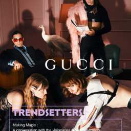 freetoedit maneskin mäneskin gucci trendsetter magazine cover fashion local