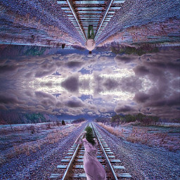 edit surreal train love madewithpicsart freetoedit local