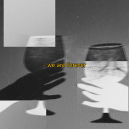 freetoedit wine glass glasses wineglass wineglasses fancy toast cheers bandw black and white blackandwhite forever remember
