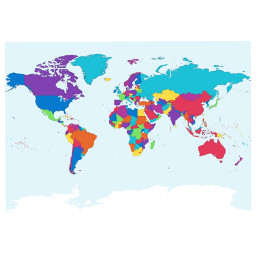 theworld theworldaroundme theworldisbeautiful colourful colourfulearth map mapping earth ocean continental beautiful