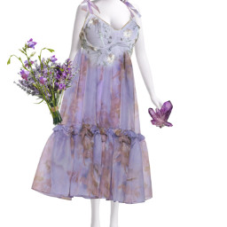 freetoedit fairytale lavenderoutfit lavender nature princess