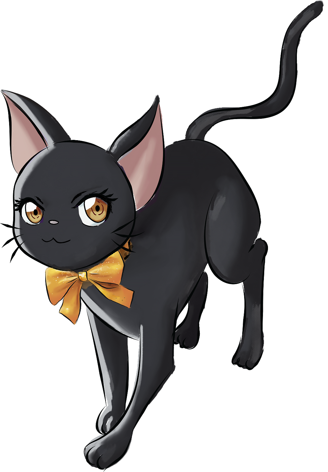 Blackcat Cat Meow Kitty Blackkitty Sticker By Stacey4790 4785