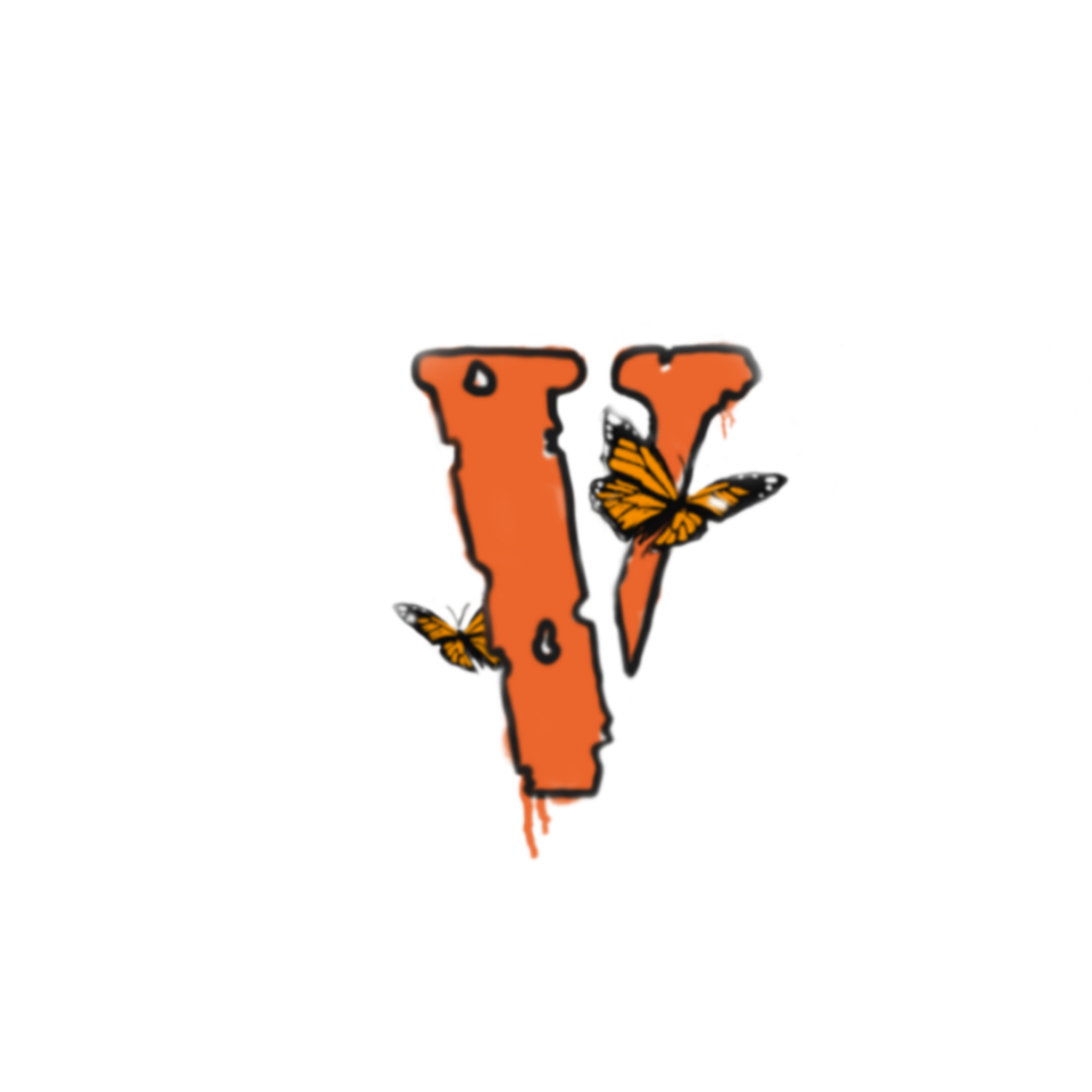 Vlone Logo Butterfly