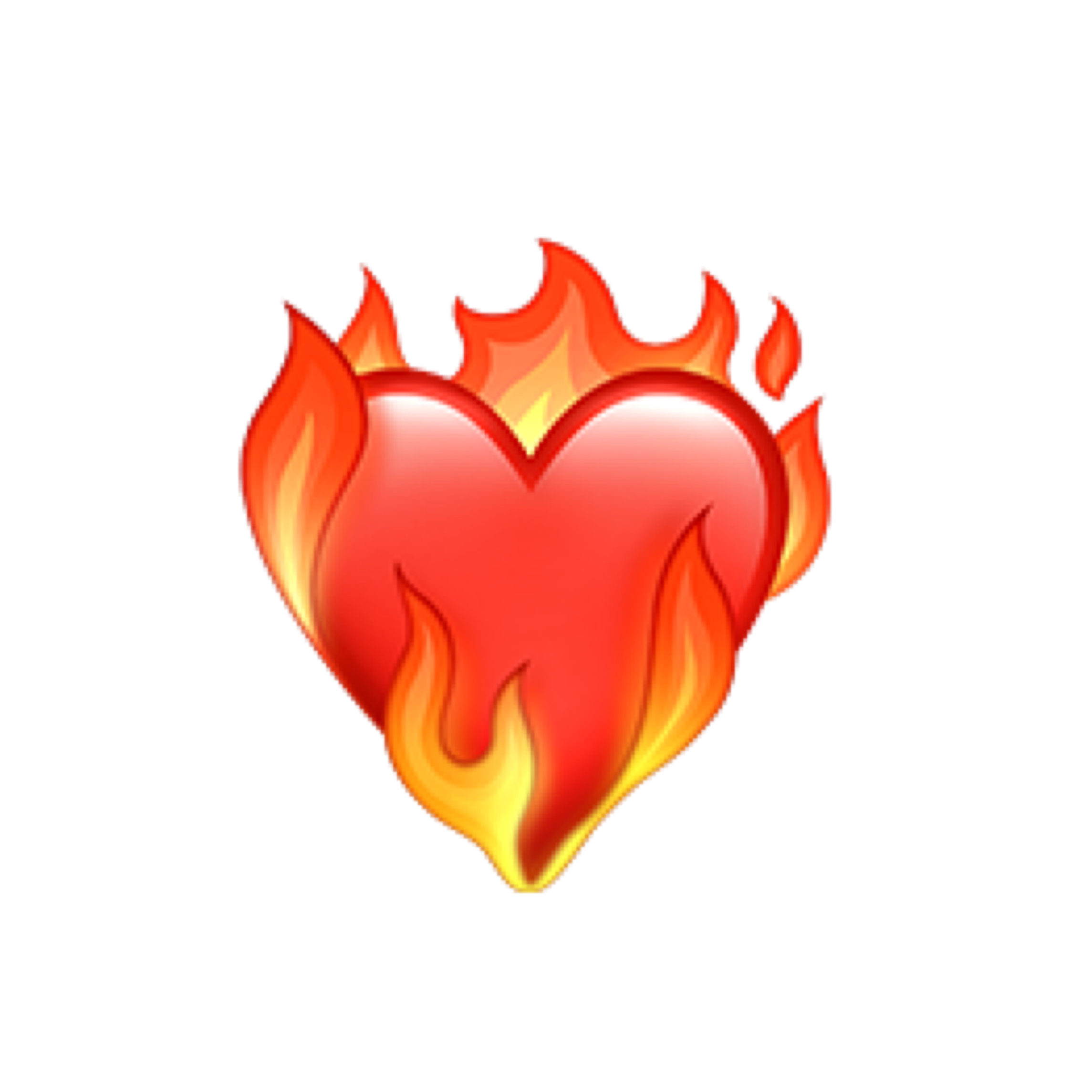 Fire Heart Emoji Transparent Png Png Mart | My XXX Hot Girl