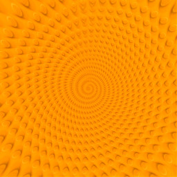 espiral planetapequeño filtro orange circulo plantilla freetoedit