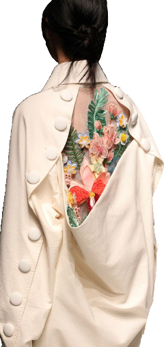 freetoedit fashion model flower flowerfashion whiteshirt runwayfashion