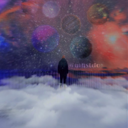 freetoedit remixit planets stars man planetspower clouds sky voteifyoulike picsart ecwinterminimalism winterminimalism