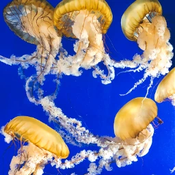 freetoedit jellyfish color blue waves fish water pcispywithmylittleeye ispywithmylittleeye