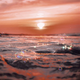 freetoedit sunset heart bubbles gold sparkle rainbow red green white vintage aesthetic ocean orange pink pastel flowers kawaii amazing original proud easy sorry for going