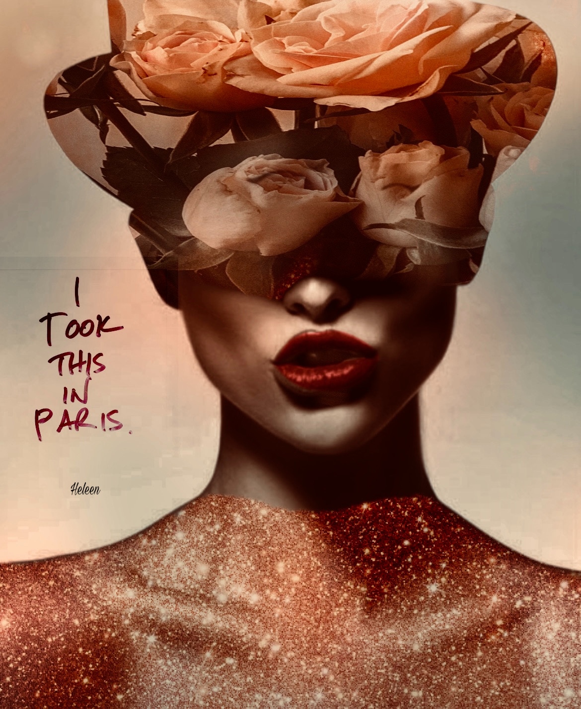 freetoedit lady girl flowers image by heleen12