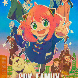 freetoedit spyxfamily anime manga anya peanuts yor loid