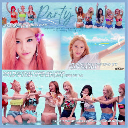 ☆ party snsd fyp mv kpop freetoedit local