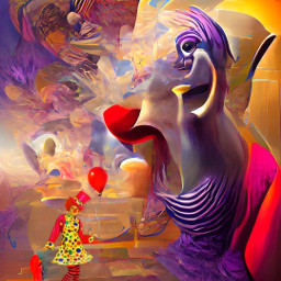 aigenerated digitalart modernart artisticexpression colorful womboart circus myedit freetoedit