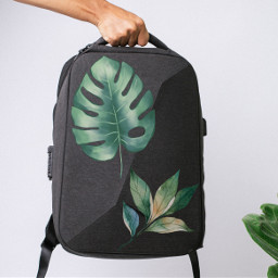 nature backpack bag freetoedit ircschoolbackpack schoolbackpack