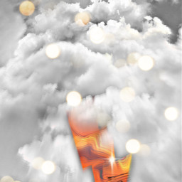 freetoedit lightning storm flash lockscreen clouds sky surreal picsarteffects rcswirleffectreplay swirleffectreplay