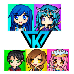krew itsfunneh draco lunher rainbow gold live roblox minecraft youtber