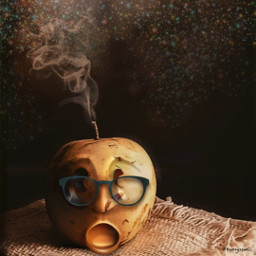woah mastershoutout halloween surrealism smoke glasses bigmouth madewithpicsart picsart freetoedit