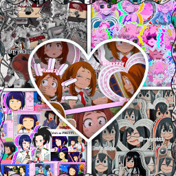 freetoedit mha bnha mhagirls girls girlpower collab anime animegirl animegirls edit complex art picsart
