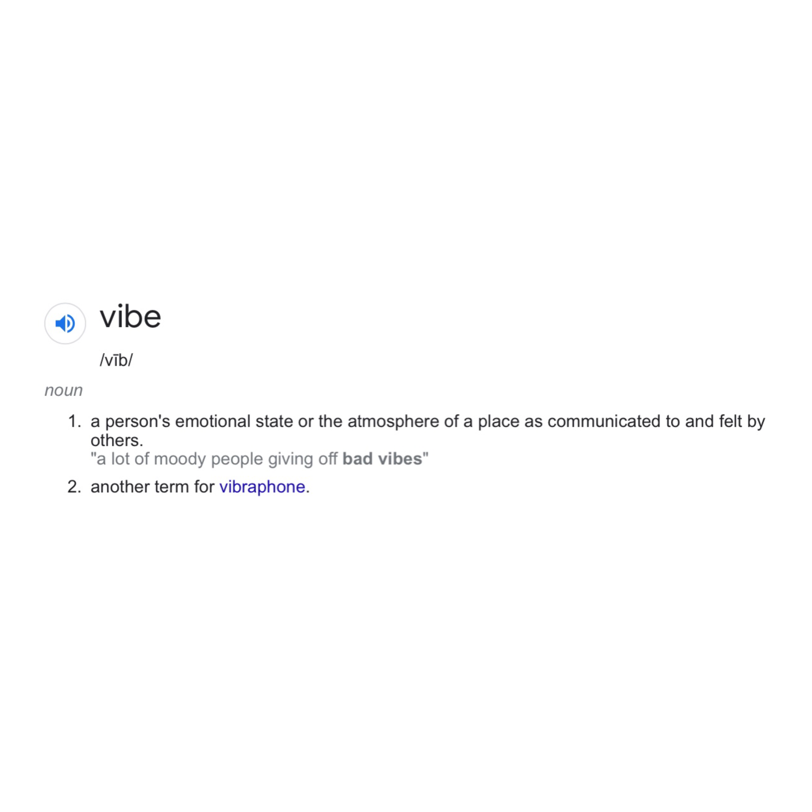 vibe definition