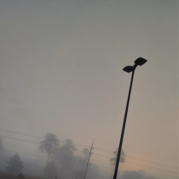 foggy morningsky dull gloomy onthebus