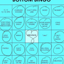 bingo totallyabottom bottom100% imabottom bottombingo freetoedit bottom100