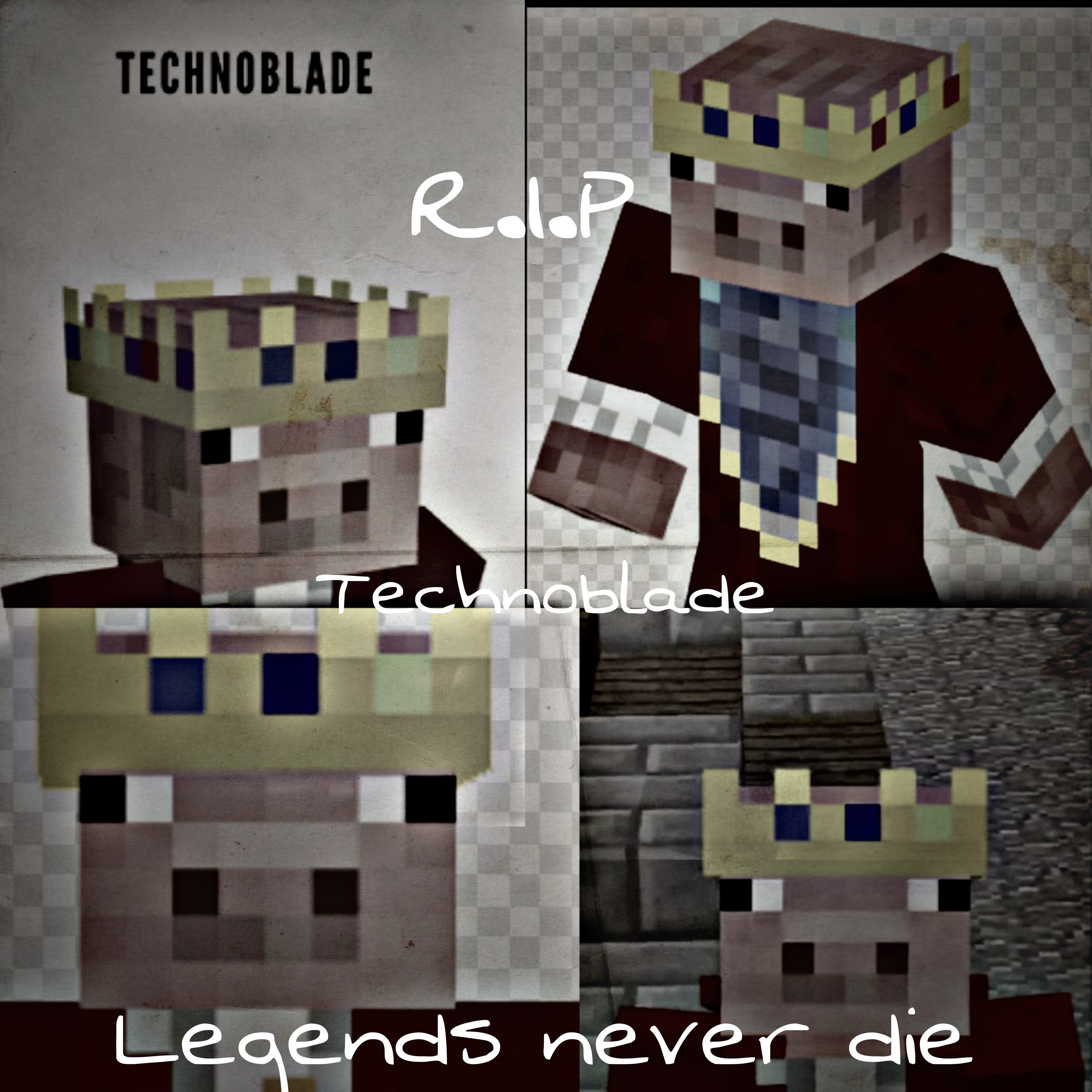 TECHNOBLADE (LEGENDS NEVER DIES) Minecraft Skin