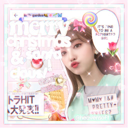 sihyeon everglow sihyeoneverglow newyear edit post cute pink kpop merrychristmas local