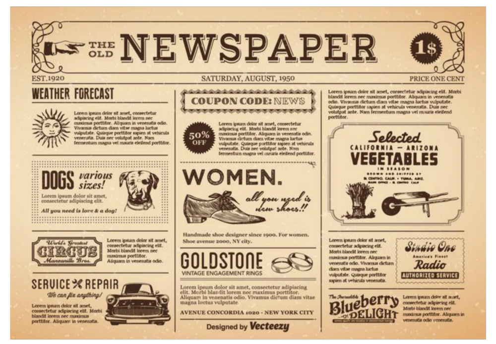 Jornal #newspaper #vintage 
