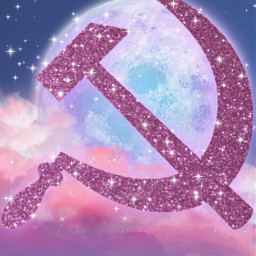 communism hammerandsickle workersfist dreamy moonbeam starsandmoons freetoedit picsart